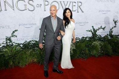 Amazon's Bezos attends premiere for $1bn 'Lord of the Rings' prequel