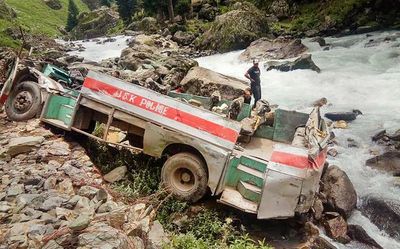 Seven ITBP personnel killed as bus falls into gorge in Jammu and Kashmir