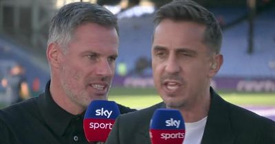 Gary Neville and Jamie Carragher name Arsenal stars as hardest players to defend against