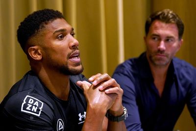 ‘I’m the author of my own movie’: Anthony Joshua says he has learnt how to beat Oleksandr Usyk