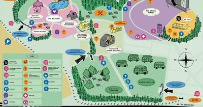 Lanarkshire music fans' first look at map of Connect Music Festival site
