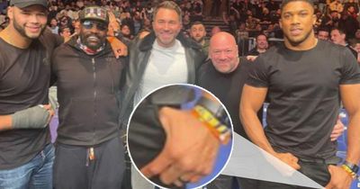 Anthony Joshua addresses 'wedding ring' claim ahead of Oleksandr Usyk rematch