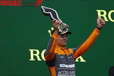 Norris: Imola F1 podium still "blows my mind" given McLaren's pace