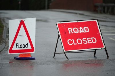 Heavy rain brings travel disruption on railways and roads