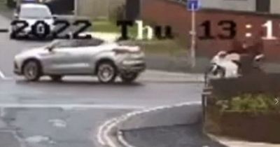 Teen thrown from stolen motorbike as drug courier crashes into car