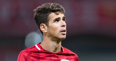 Ex-Chelsea star Oscar's transfer fail as Flamengo move blocked and he's trapped in China
