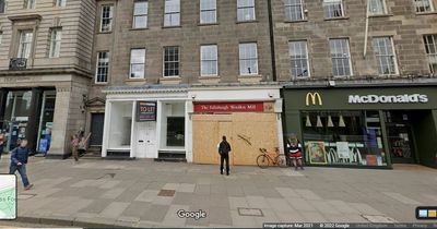 Abandoned Edinburgh Princes Street shop could become new restaurant and flats