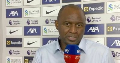 Patrick Vieira gives his Arsenal title verdict as Liverpool drop more points in race