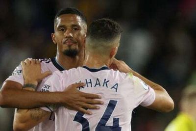 Granit Xhaka tips ‘amazing’ William Saliba to quickly shake off Arsenal setback: ‘He is unbelievable’