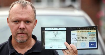 Disabled man slapped with £70 fine during hospital visit to cancer-stricken relative