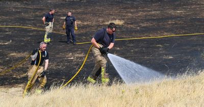 Fire crews called to more than 100 grass blazes during heatwave