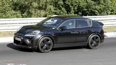 Porsche Macan EV Spied Lapping The Nurburgring