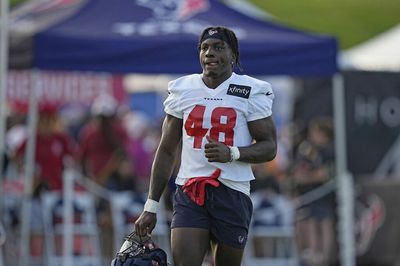 Texans LB Blake Cashman says rookie Christian Harris carries himself like a veteran