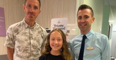 Irish girl's routine eye test picks up tumour that could have killed her