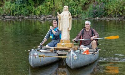 Hail Mary! Statue’s trip down the Wye raises chicken pollution issue