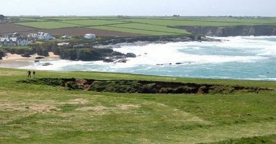 Woman, 31, dies after falling into 80ft blowhole on clifftop walk with partner