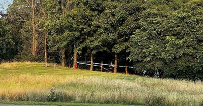 Bullet holes found in telephone box door on Everton Brow
