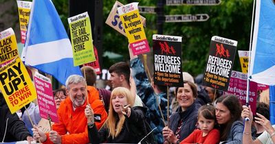 Tories pelted with eggs ahead of Rishi Sunak and Liz Truss debate in Perth