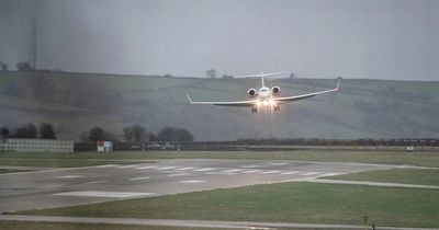 Bristol Airport: Several flights diverted away from city as storms hit region