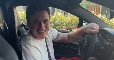 Brooklyn Beckham mocked after claiming he was a ‘chef’ while driving £1m McLaren supercar