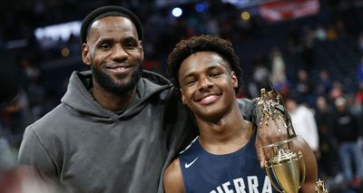 Fans crushed Skip Bayless after he took a completely unnecessary jab at 17-year-old Bronny James