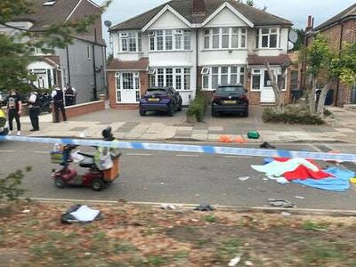 Greenford: Elderly man stabbed to death while riding mobility scooter in west London