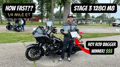 This Is How Fast A Stage-3 Harley Bagger Runs The Quarter-Mile