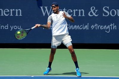 Kyrgios overcomes tricky Davidovich Fokina in Cincinnati opener