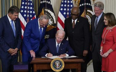 Biden signs landmark health, climate and tax bill into law