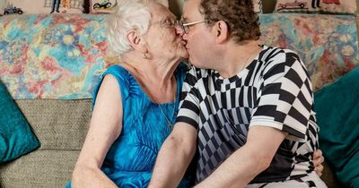 Nan, 87, 'besotted' with husband who is 'same age as grandkids'