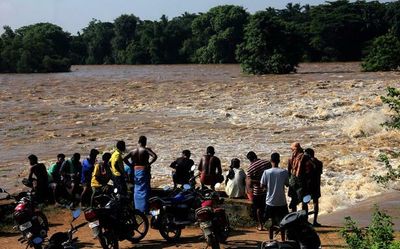 Flood in Mahanadi river hit coastal region of Odisha