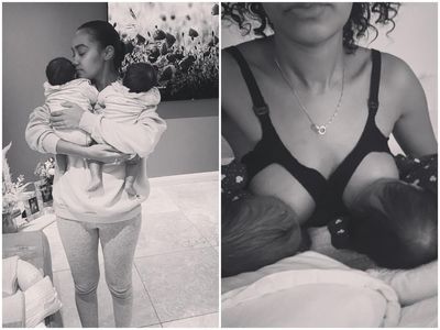 Leigh-Anne Pinnock shares rare pictures of her twins to celebrate their first birthday