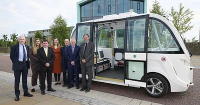 Autonomous shuttle trials launched in Inverness