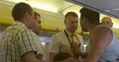 Ryanair passengers make 'citizen's arrest' on drunk man who tried to leave plane mid-air