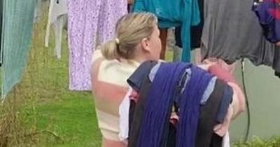 Mum shares 'best' laundry hack for hanging clothes out to dry which saves time and effort