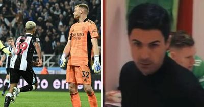 'Shut your mouth' - Unseen Mikel Arteta dressing room rant after 'embarrassing' Newcastle defeat