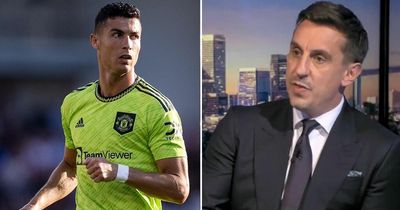 Gary Neville makes urgent Cristiano Ronaldo demand after "couple of weeks" hint