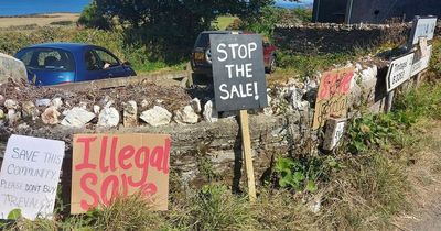 Entire village left 'terrified' they will be evicted as estate goes up for sale for £16 million