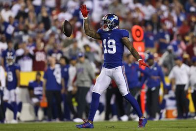 Giants’ Kenny Golladay shoulders blame for drop vs. Patriots