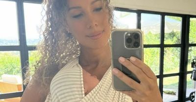 Leona Lewis shares first picture of newborn baby daughter one month after giving birth