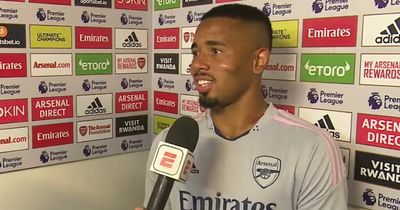 Gabriel Jesus opens up on new Arsenal role and "smiling again" after Man City exit