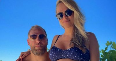 James Haskell shares intimate pics of Chloe Madeley in labour and calls new mum a 'star'