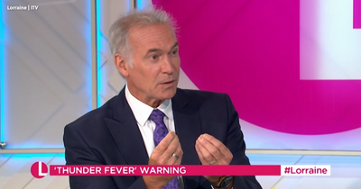 Dr Hilary issues 'thunder fever' warning on ITV's Lorraine