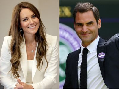 Kate Middleton teams up with Roger Federer to raise money for children’s charity