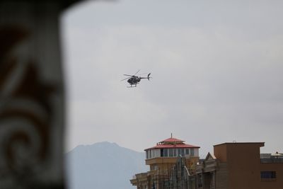 Taliban test repaired helicopters, planes in flyover of capital