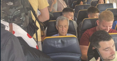 Ron Gordon swamped by Hearts fans as Hibs chief ends up on same Zurich flight