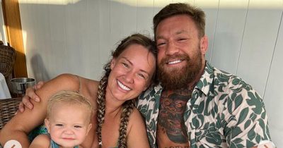 Conor McGregor, Dee Devlin and kids enjoy water park alongside his sisters Erin and Aoife