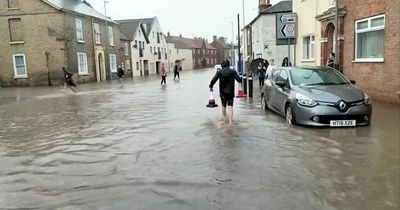 Flash floods leaves homes and businesses submerged in water after heavy rainfall