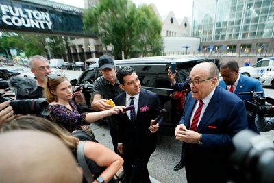 Rudy Giuliani appears before Georgia grand jury weighing criminal charges in election interference probe