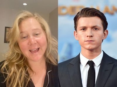 Amy Schumer denies she was making fun of Tom Holland with mental health video